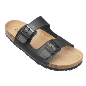 Embla Herrsandal Svart Airbed Bred