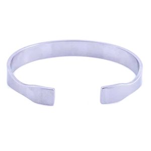 Jernhest Fester Silverarmband Stål.