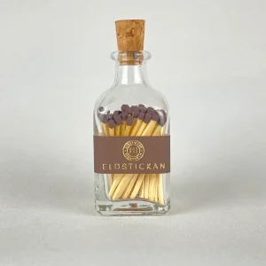 Tändstickor i flaska ELDSTICKAN Brun
