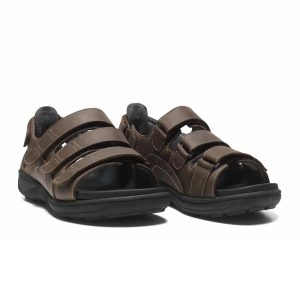 New Feet Alfred Sandaler Mörkbruna