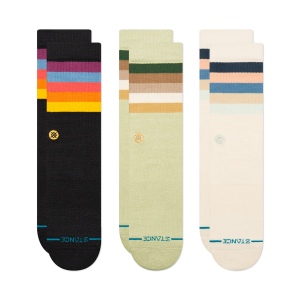 Stance Maliboo Crew Socks 3-Pack.