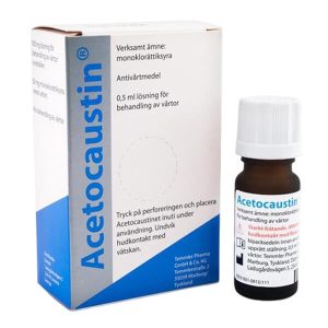 Acetocaustin Vårtmedel 0,5 ml