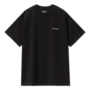 Carhartt Script Embroidery Tee Black.