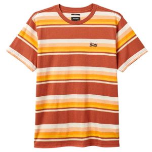 Brixton Hilt T-shirt Terracotta.