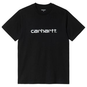 Carhartt Script Tee Svart.