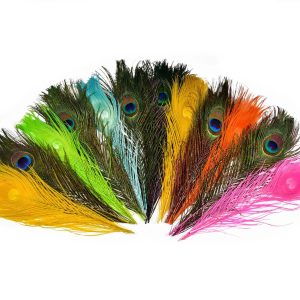 Frödin Flies Peacock Eye Feathers All Colors