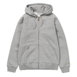 Carhartt Hooded Chase Jacket Grey.