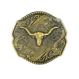 Longhorn-tjur western bältespänne