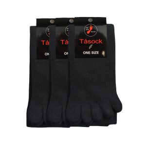 Markoma 3-pack Tåstrumpor Svarta