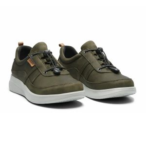 New Feet Florence Sneakers Olivfärgade