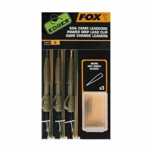 Fox Camo Leadcore Power Grip Lead Clip Kwik Change Leaders