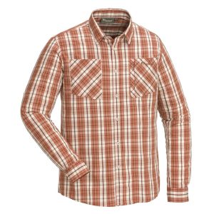 Pinewood Glenn Shirt InsectSafe Teracotta REA
