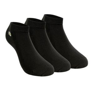 Lacoste 3-pack strumpor svarta.