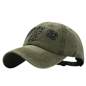 Route 66 westernamerikansk justerbar keps