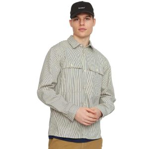 Revolution Overshirt Stripe Navy.