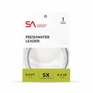 Scientific Anglers Freshwater Tapered Leader 9′