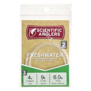 Scientific Anglers Salmon Tapered Leader 6´ 2-pack