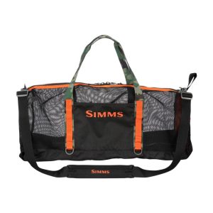 Simms Challenger Mesh Duffel 60L Black