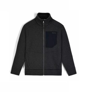 Simms M’s Harbor Fleece Black Heather