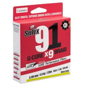 Sufix 91 Braid Neon Chartreuse 150m