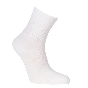Triconor Bomullsstrumpa Lös Resår Vit