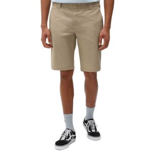 Dickies Khaki Slim Fit Work Shorts.