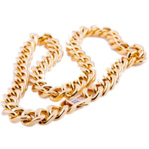 Jernhest Moskva Guldpläterat Halsband.