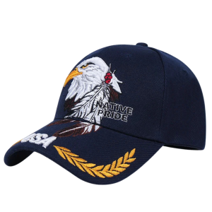 Västerländsk inhemsk stolthet örn broderad keps justerbar