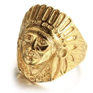 Western Indian Chief Ring
