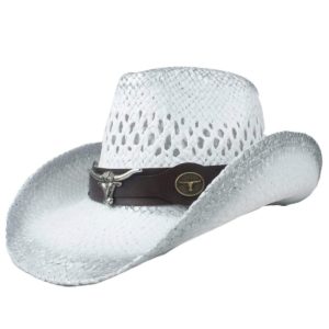 Cowboyhatt Vit