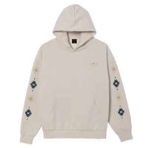 Dark Seas Serape Hoodie Ivory.