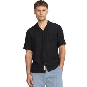 Revolution Cuban Shirt Black.